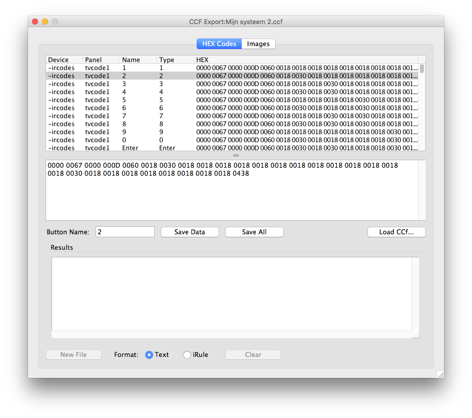 CCF Export